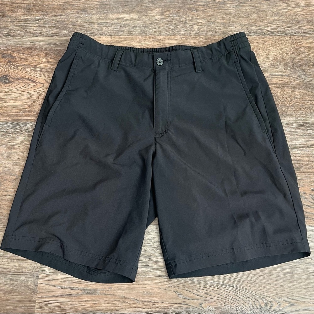 PGA TOUR Men’s Black Golf Shorts Size 34 Performance Stretch Activewear